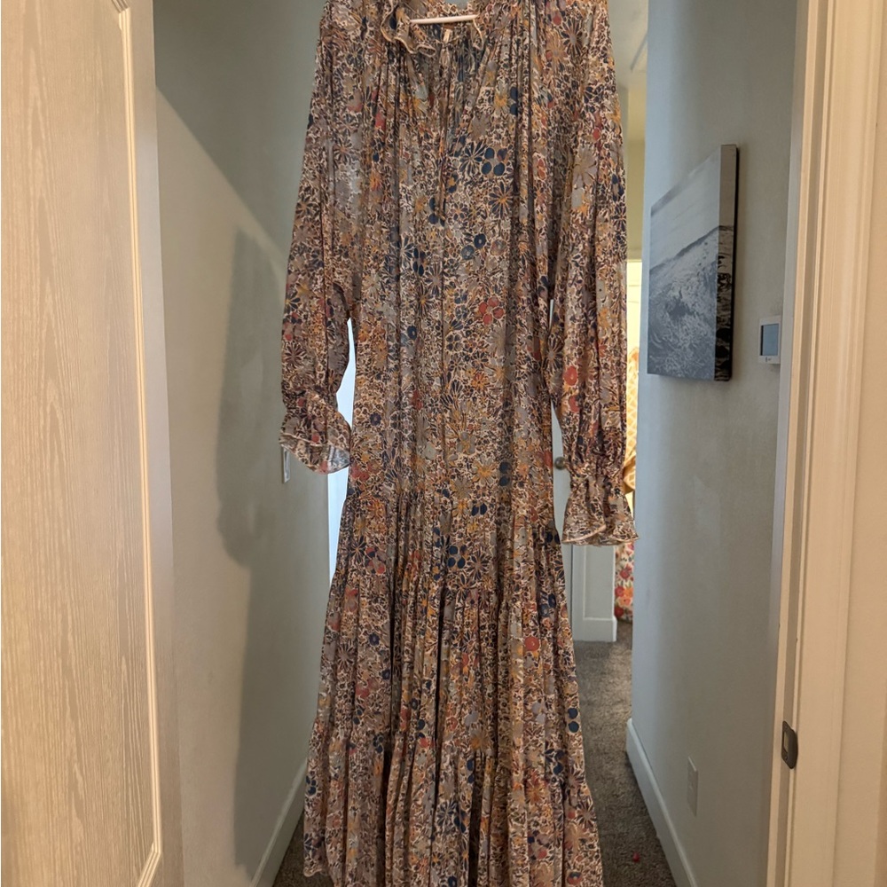 Floral Long Sleeve Free People Dress